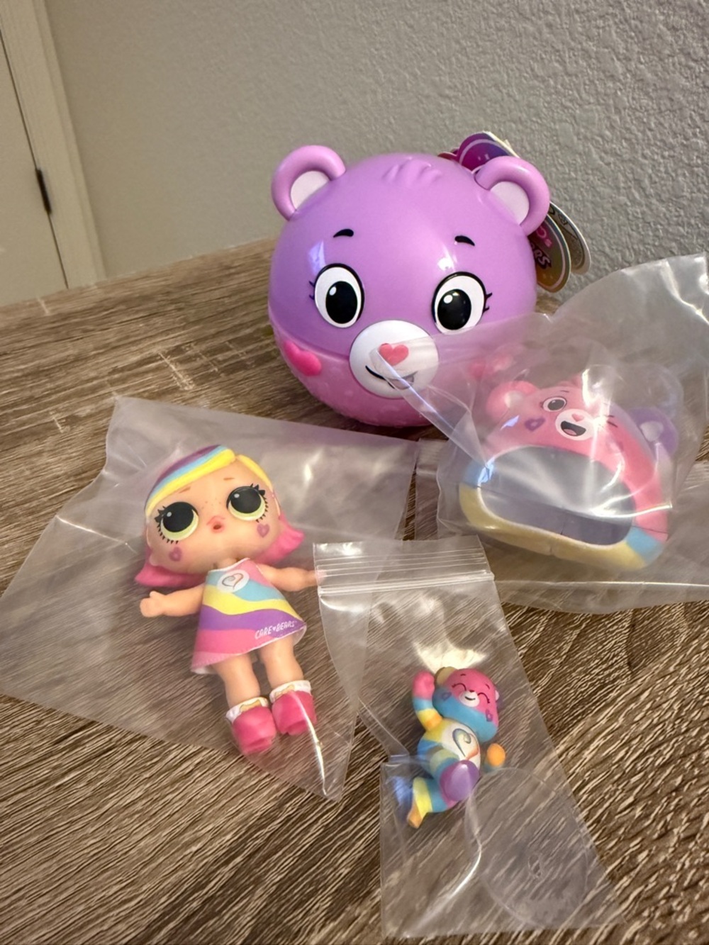 LOL Surprise! Loves Care Bears Tots ~Ultra Rare Togetherness Bestie Doll